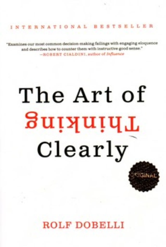 تصویر  the art of thinking clearly (رقعی-شمیز)